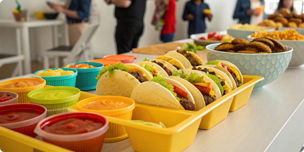  Smash taco party spread