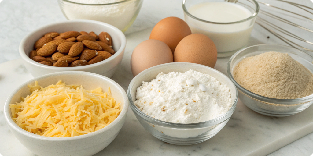 Protein biscuit ingredients