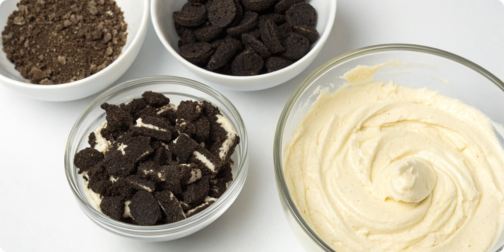Golden Oreo cake ingredients