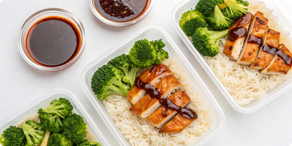 Classic teriyaki chicken bowl menu
